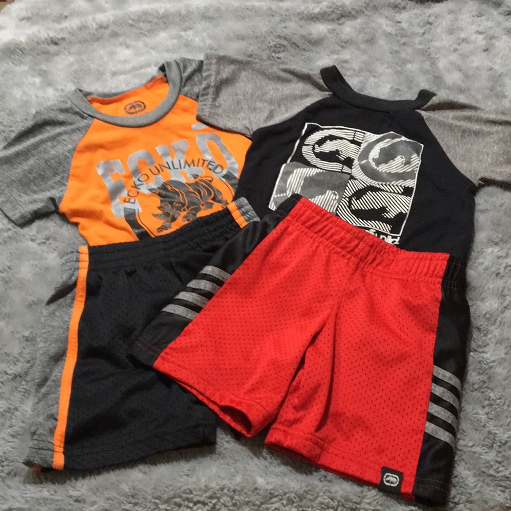 T-shirt matching shorts for baby boy 2x$6
